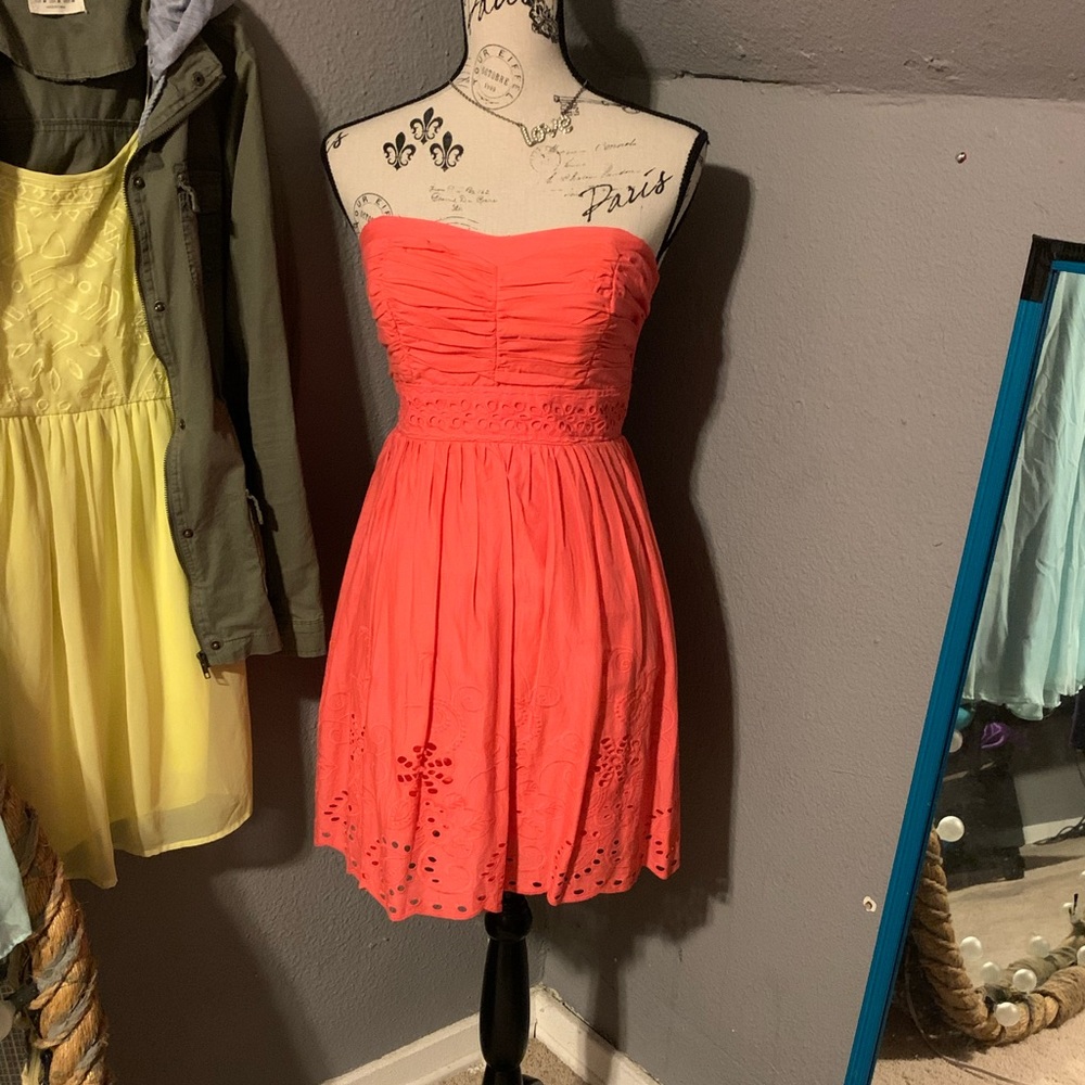 My Michelle strapless dress